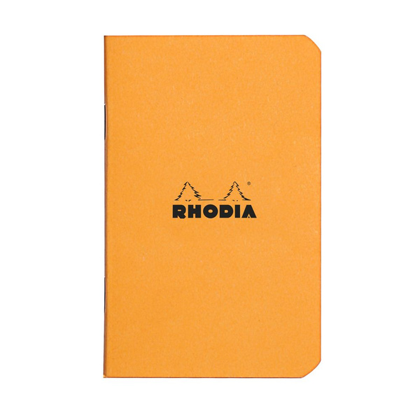 Тетрадь RHODIA Classic А7 80гр/м, 24л, скрепка (ассортимент)