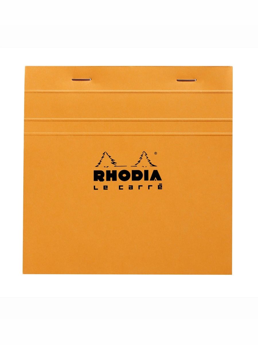 Блокнот RHODIA Basics 15х15см 80гр/м, 80л, скрепка (ассортимент)